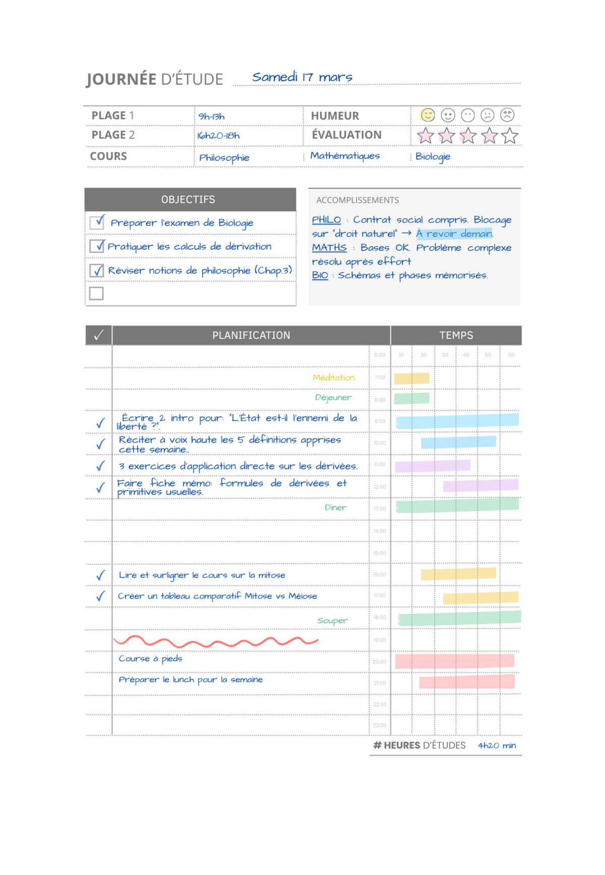 Planificateur d'études 