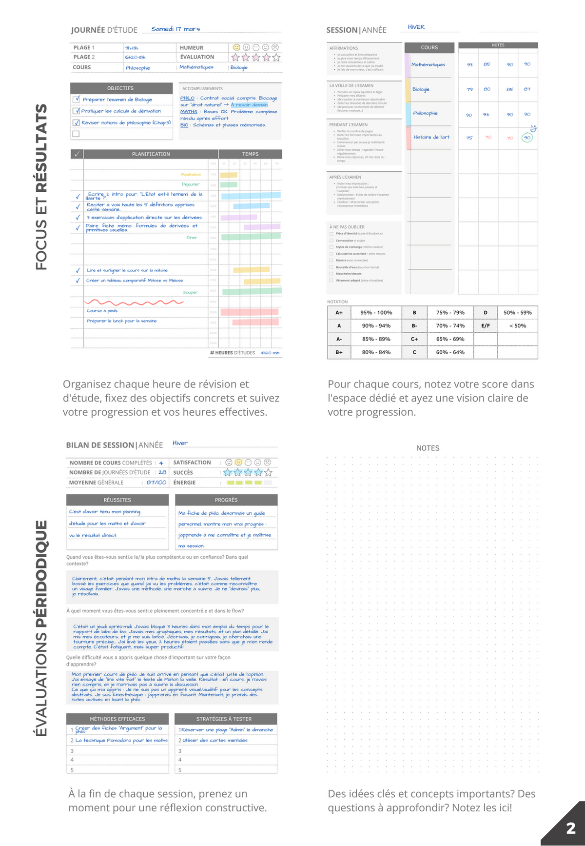 Planificateur d'études 