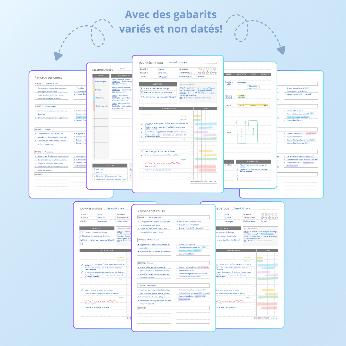 Planificateur d'études 